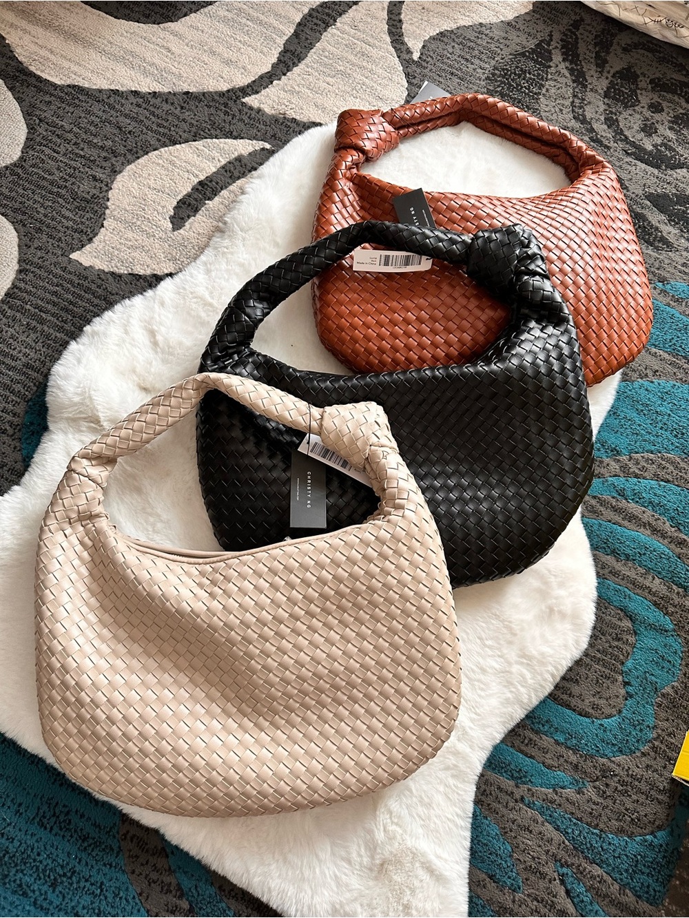 Cristy Ng - Lucia Woven Hobo Bag